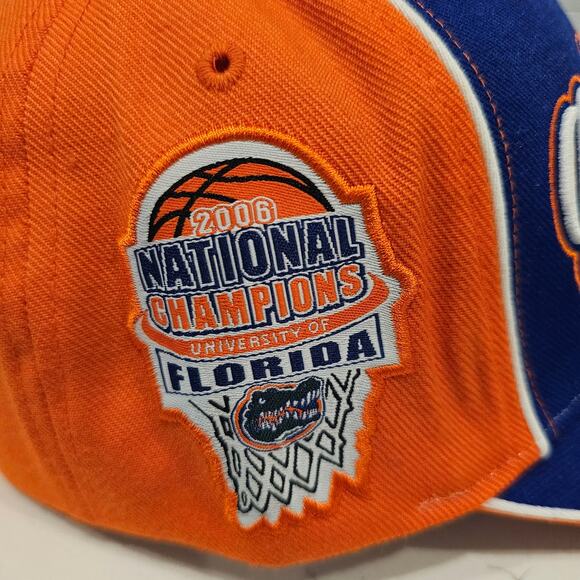 Vintage Florida Gators National Champions 2006 Strapback Hat Cap Orange NCAA - Picture 5 of 12
